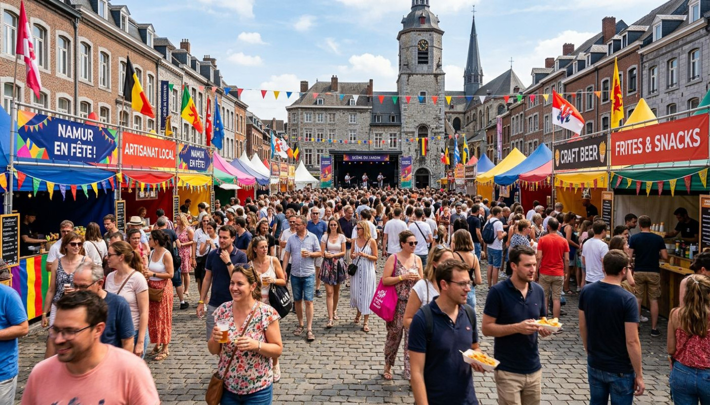 Comment les festivals boostent l'économie locale namuroise ?