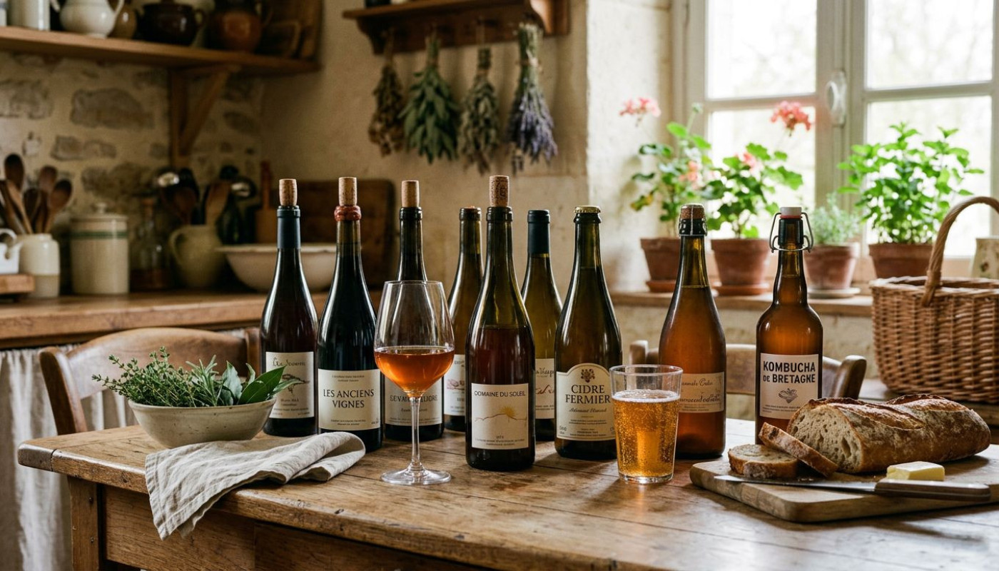 Le rôle méconnu des boissons fermentées dans la culture culinaire française