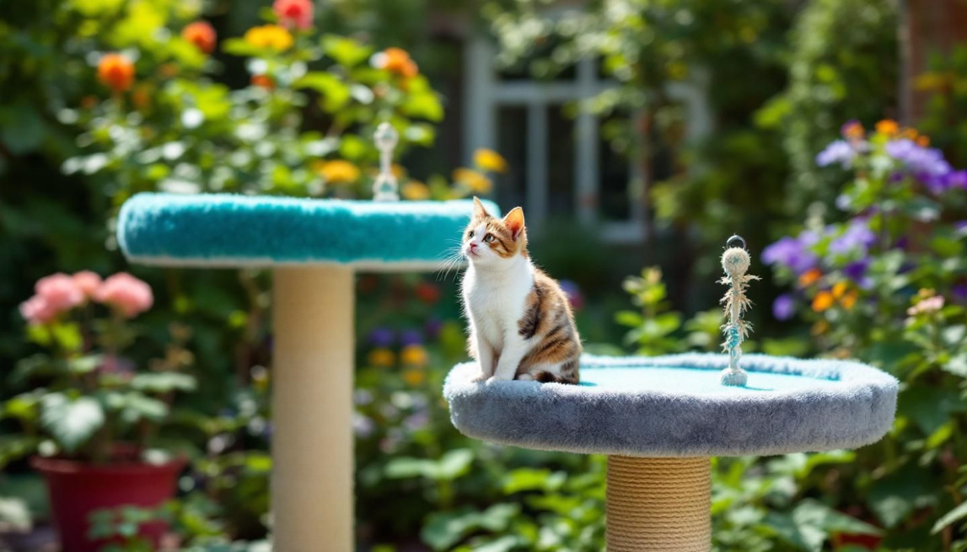 Techniques innovantes pour créer un espace extérieur sûr pour les chats